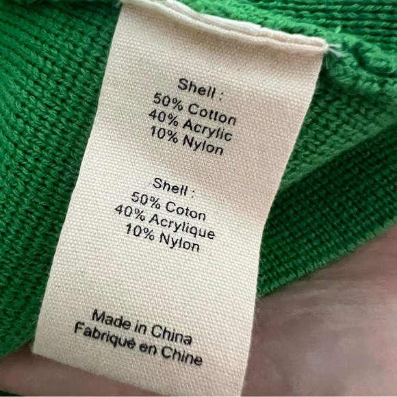 L’Agence Lacey Knit Blazer Bright Green Size Large Sweater Knit Jacket - Picture 10 of 11